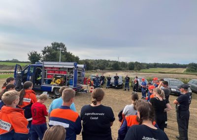 50 Jahre Jugendzeltlager feierten die Jugendfeuerwehren des Landkreises an unserem Baggersee Hörblach
