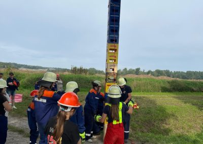 50 Jahre Jugendzeltlager feierten die Jugendfeuerwehren des Landkreises an unserem Baggersee Hörblach