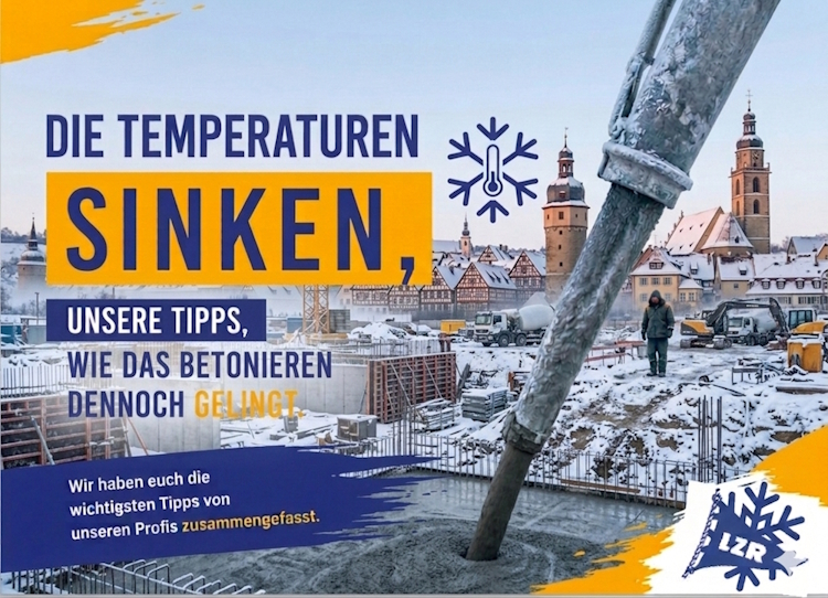 Betonieren bei kalten Temperaturen