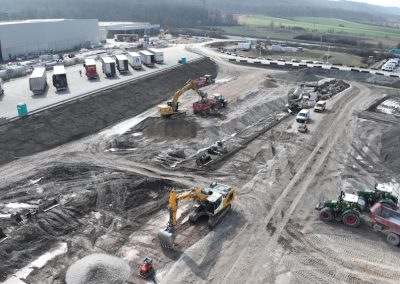 LZR Erdbau, Beton, Stahl für die EGGER Gruppe
