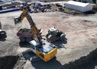 LZR Erdbau, Beton, Stahl für die EGGER Gruppe