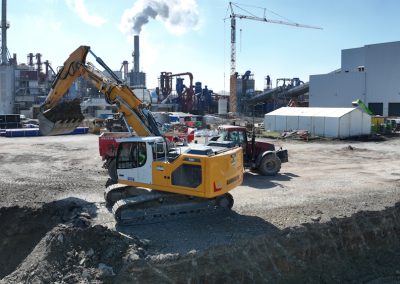 LZR Erdbau, Beton, Stahl für die EGGER Gruppe