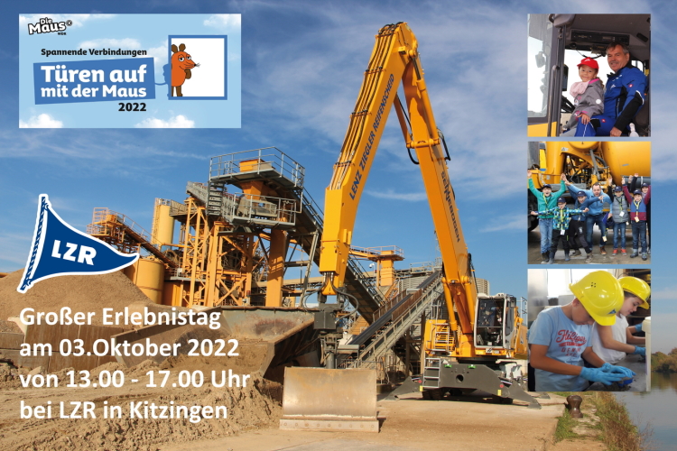 3.10.2022 Türen auf mit der Maus – WDR-Maustag bei LZR in Kitzingen
