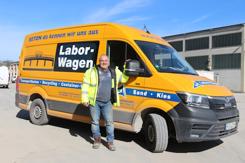 Transportbeton - Laborwagen LZR