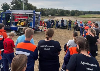 50 Jahre Jugendzeltlager feierten die Jugendfeuerwehren des Landkreises an unserem Baggersee Hörblach